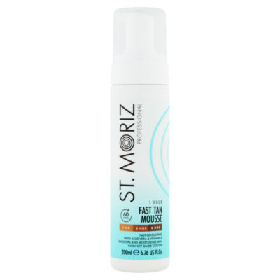 St.Moriz 1 Hour Fast Tan Mousse 200ml