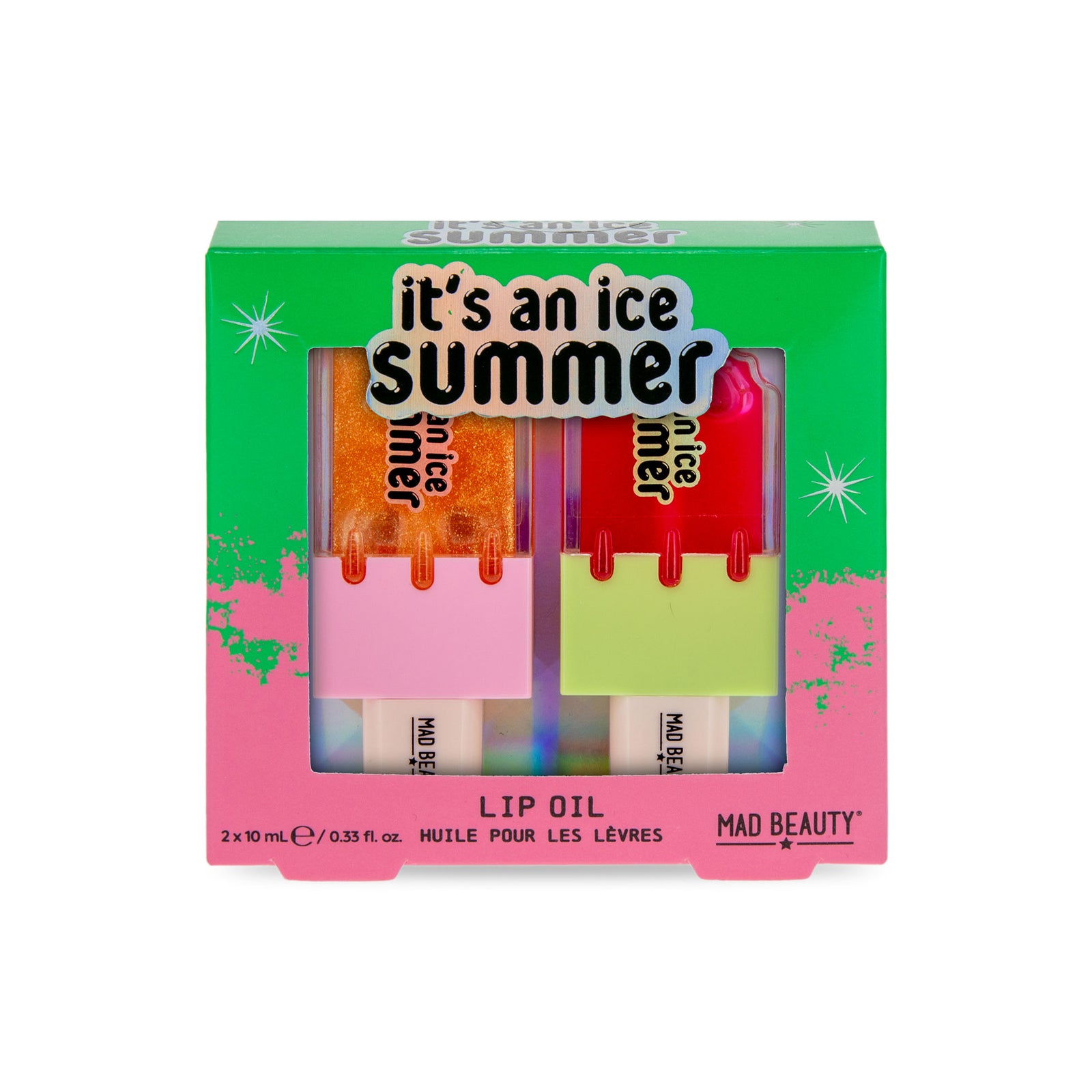 It's an ice Summer Lip Oil Duo