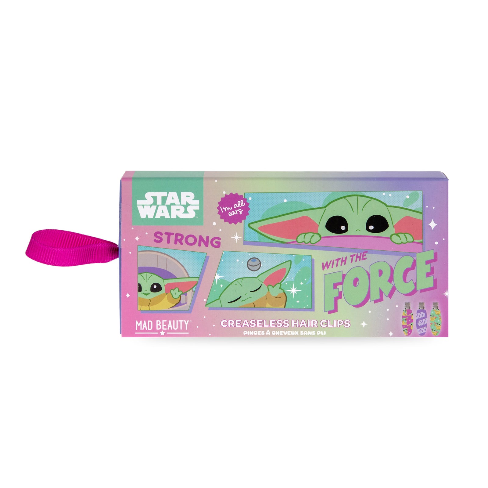 Grogu Galaxy Creaseless Clips