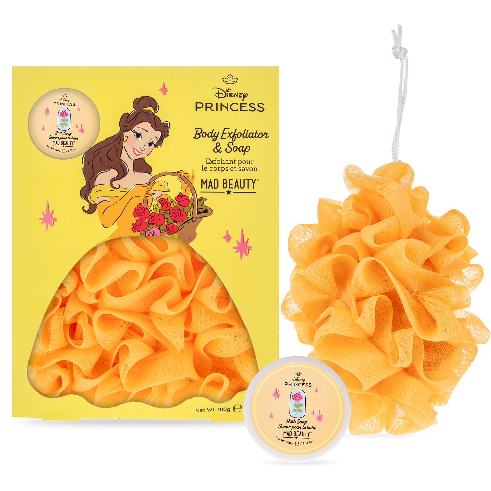 Princess Sets Body Exfoliator and Soap - Belle