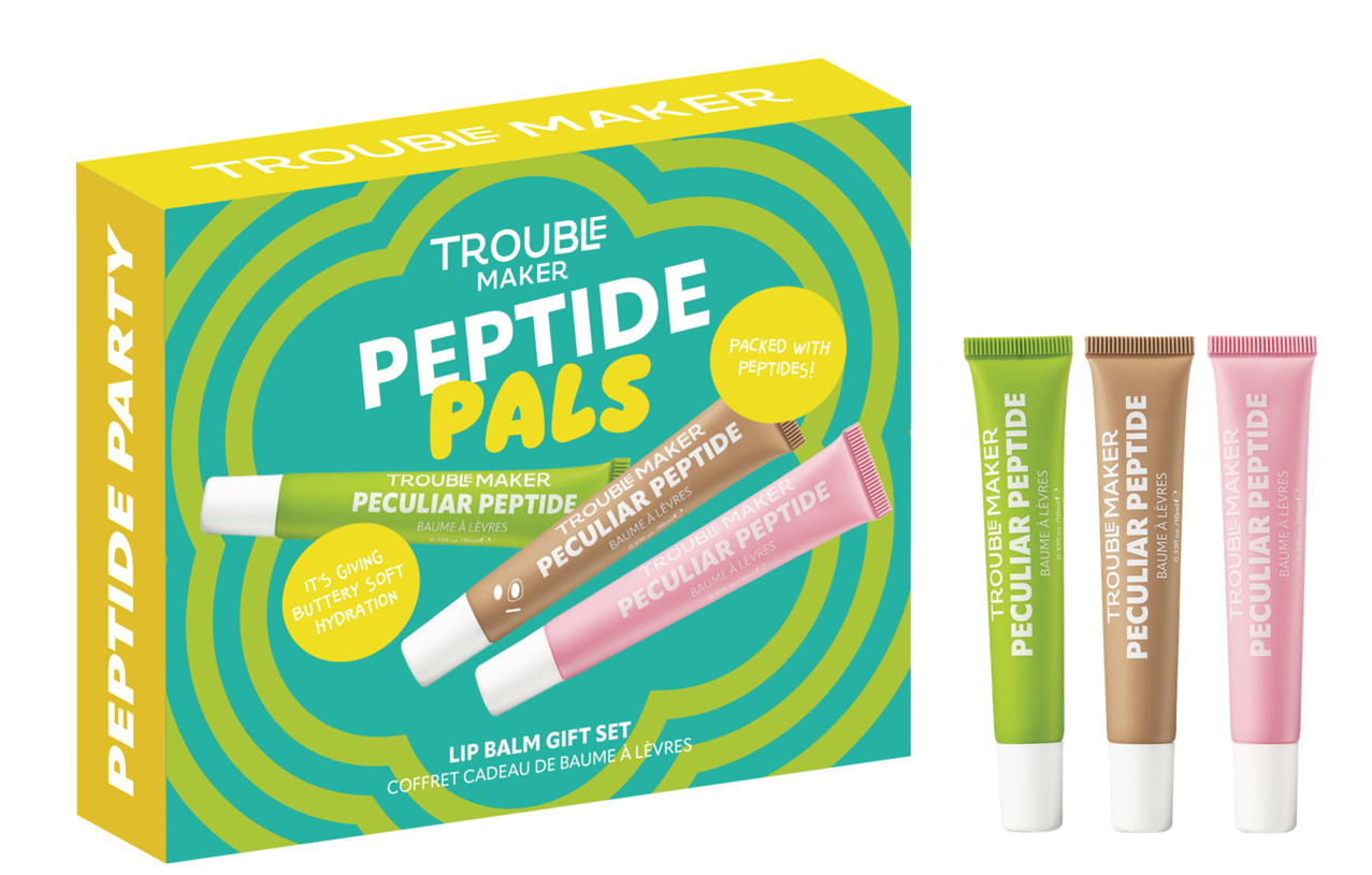 Trouble Maker Peptide Pals Peculiar Peptide Lip Balm Set