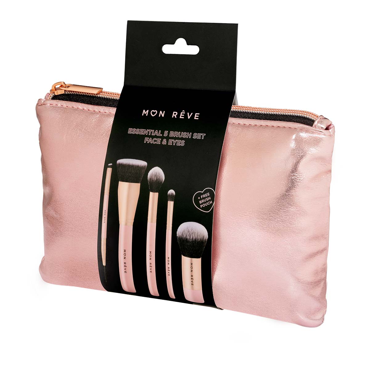 Mon Reve Set 5Pcs Brush Essential Face & Eyes