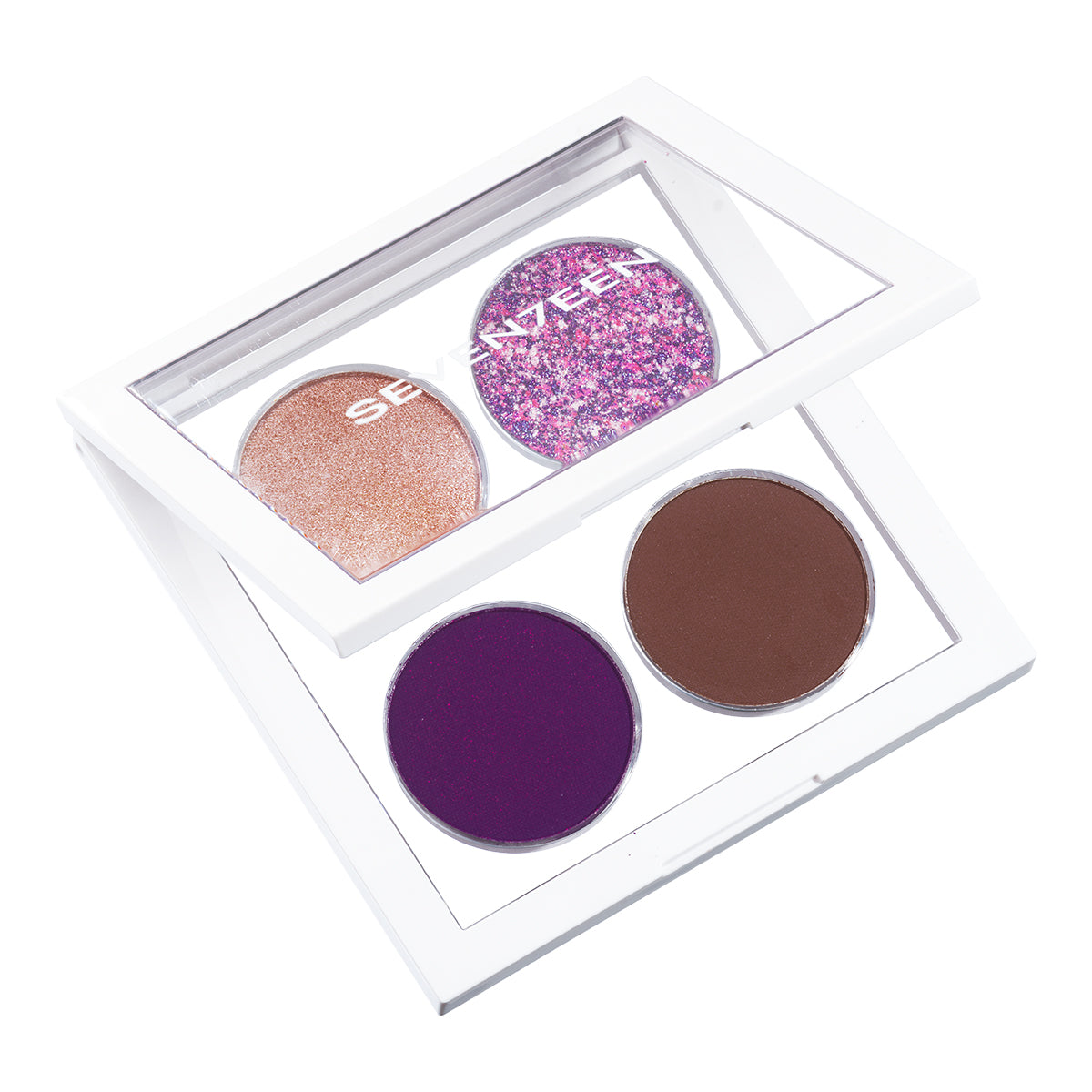 Seventeen Vibrant Eyes Quad Palette Purple Pop