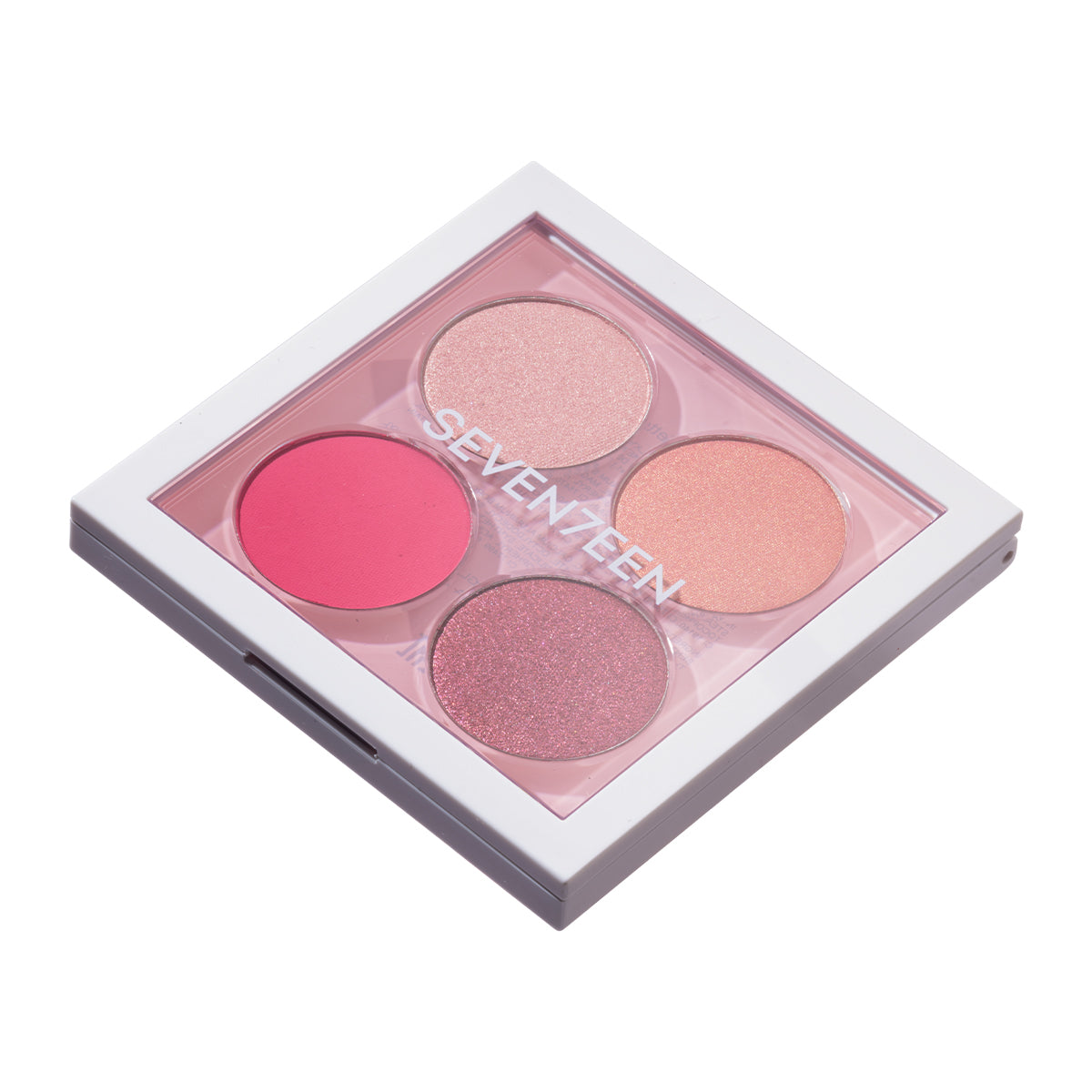 Seventeen Vibrant Eyes Quad Palette Rosy Nude