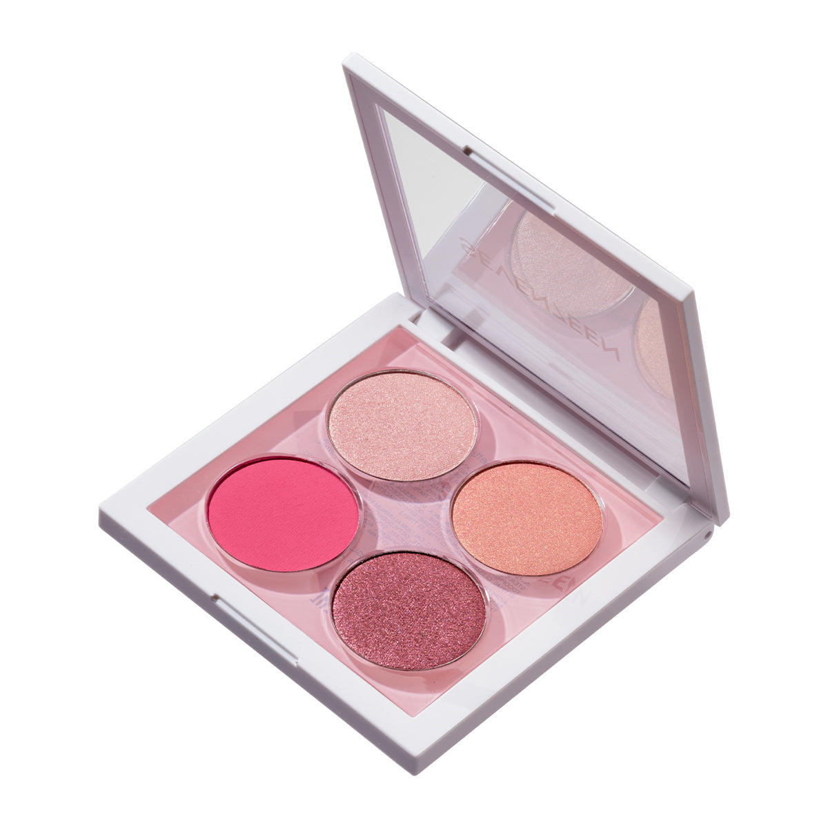 Seventeen Vibrant Eyes Quad Palette Rosy Nude