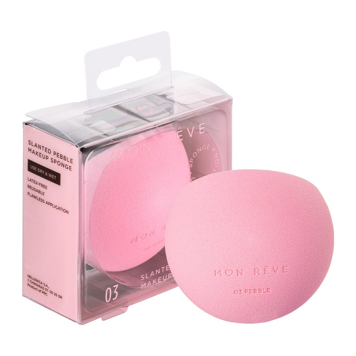 Mon Reve Slanted Pebble Make Up Sponge