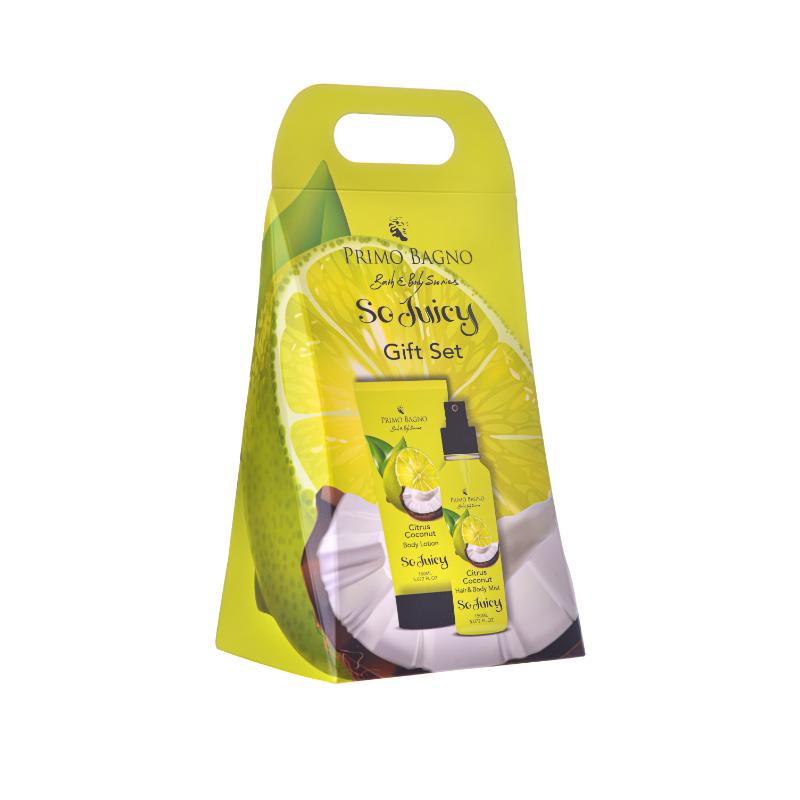 Primo Bagno Set Citrus Coconut With Body Lotion
