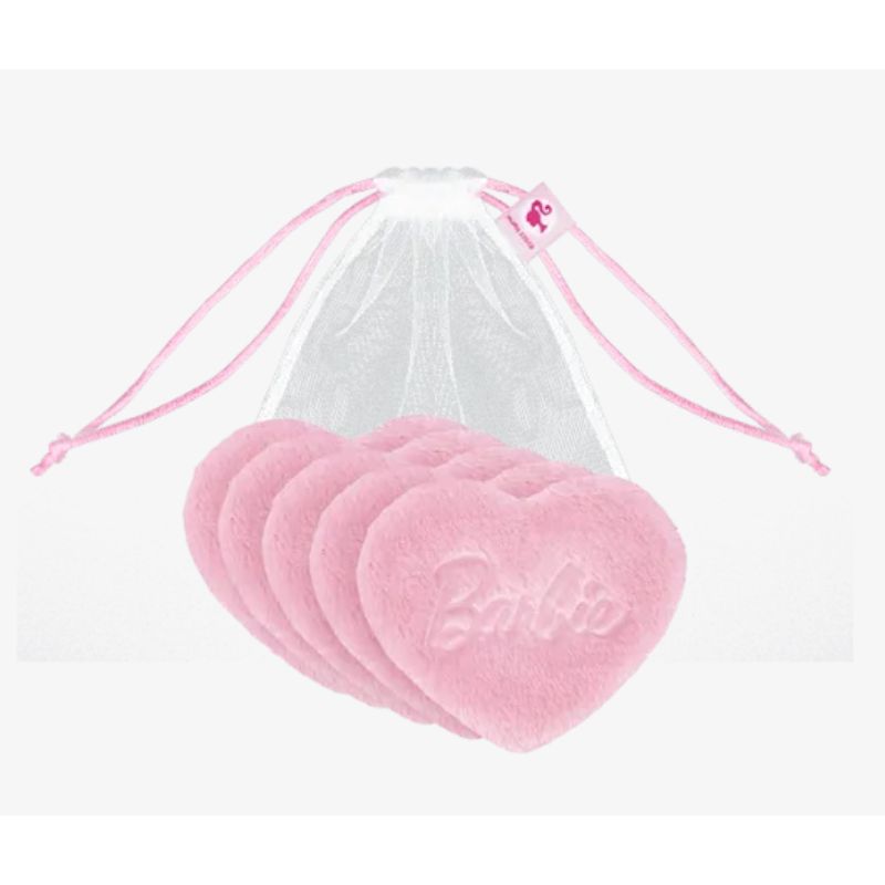 Glov Barbie Ultra-Soft Reusable Heart Pads Pink