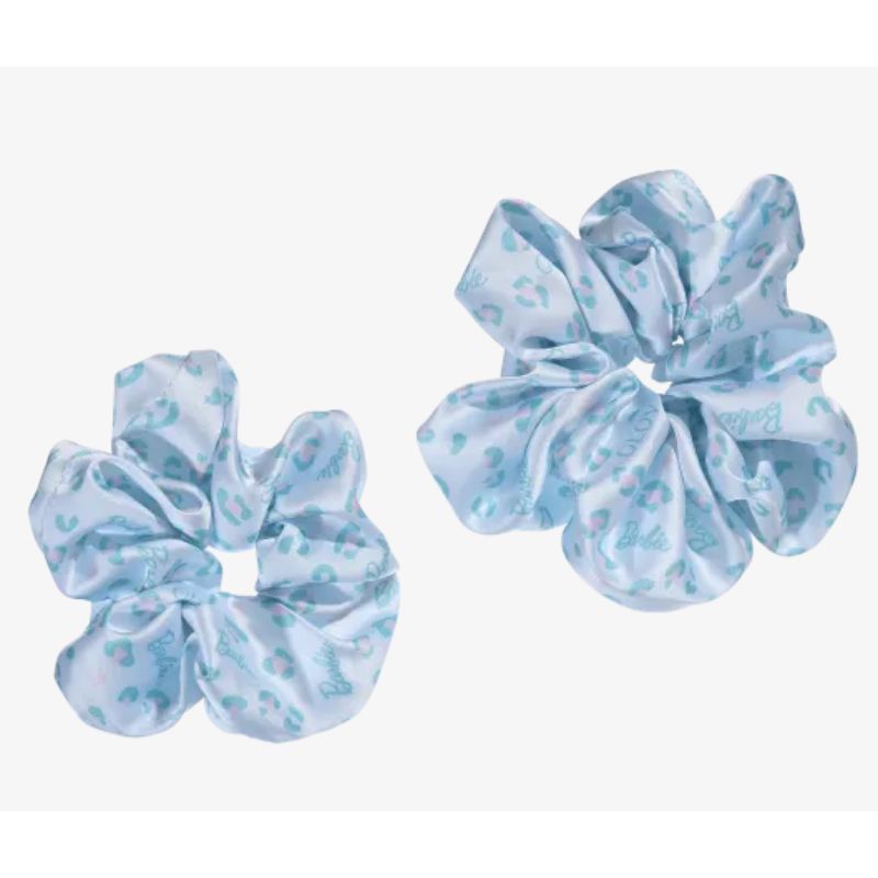 Glov Barbie Scrunchies M Size X2 Pack Pink + Blue Panther