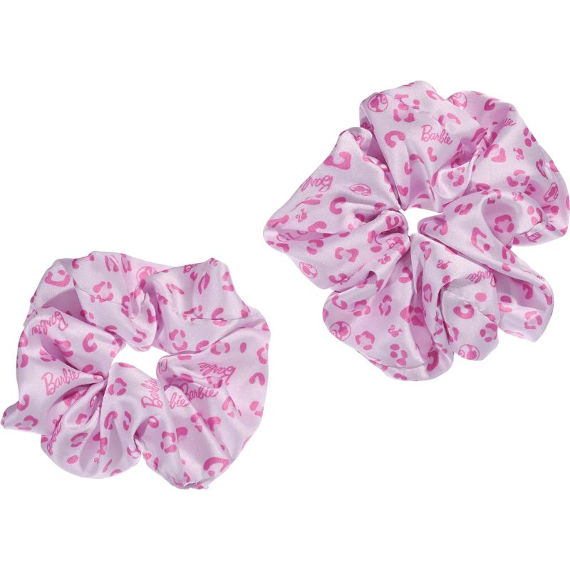 Glov Barbie Scrunchies M Size X2 Pack Pink + Blue Panther