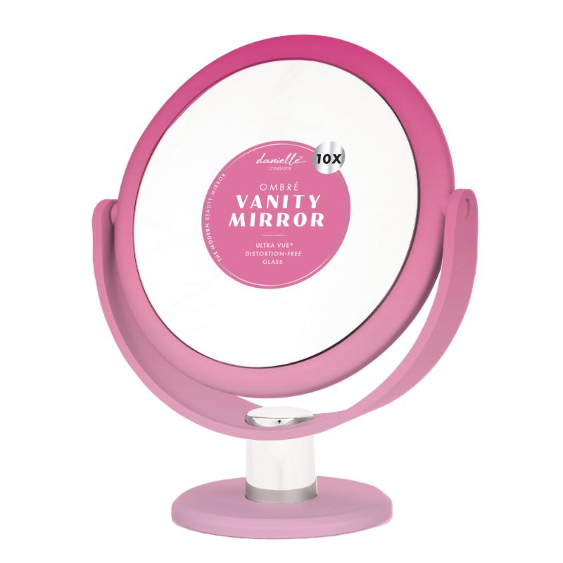 Danielle Vanity Mirror Pink Ombre LUCY MAKEUP STORE MALTA