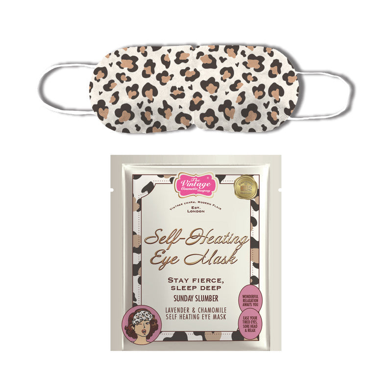 Danielle Warming Eye Mask Leopard  - 5 Pc