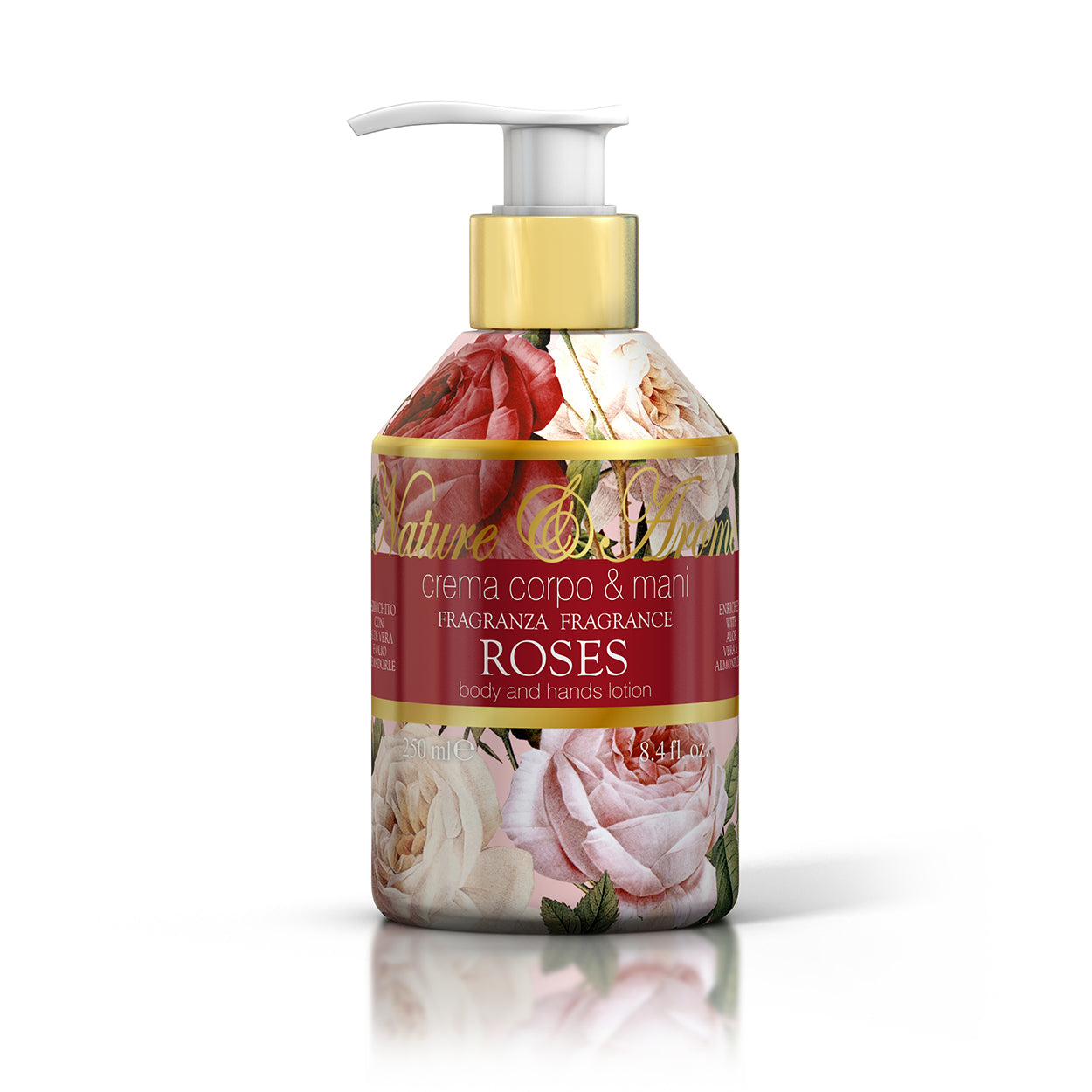 Nature & Arome  Hand & Body Lotion - Roses