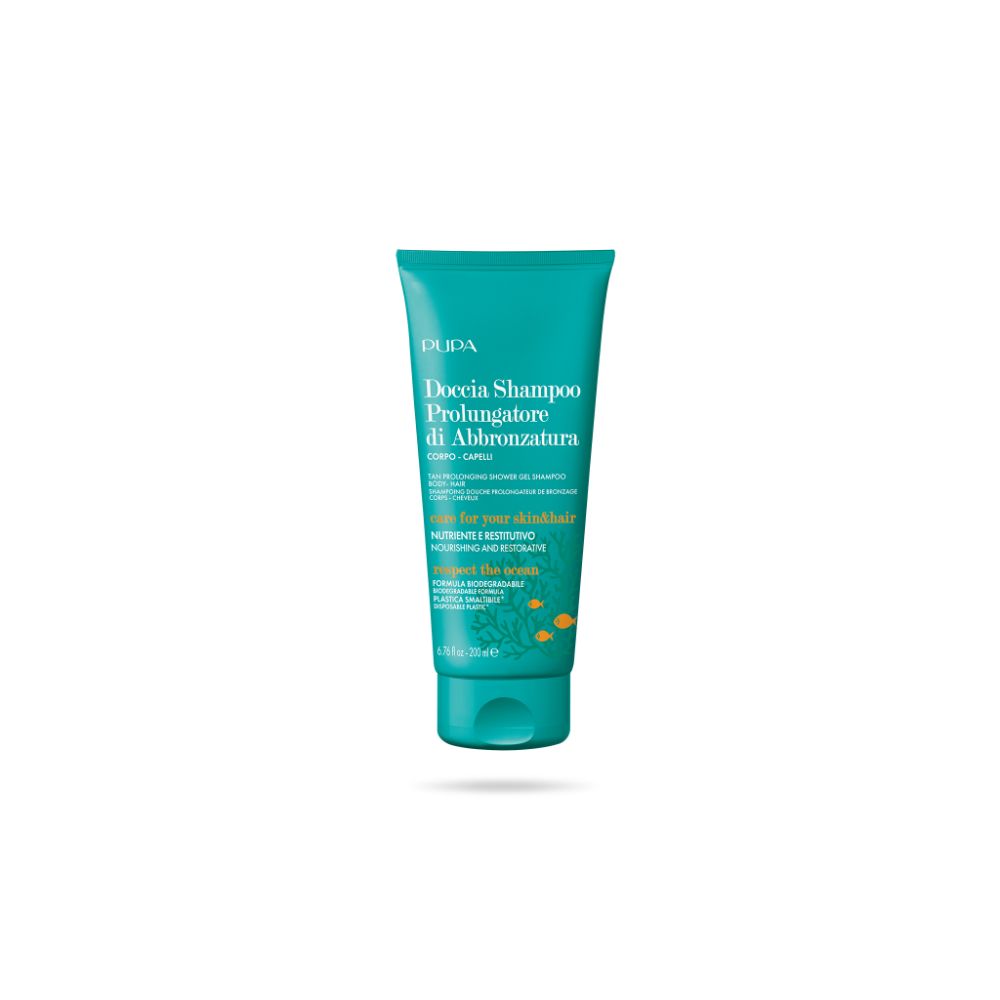 Pupa Tan Prolonging Shower Gel Shampoo Hair & Body X 200Ml