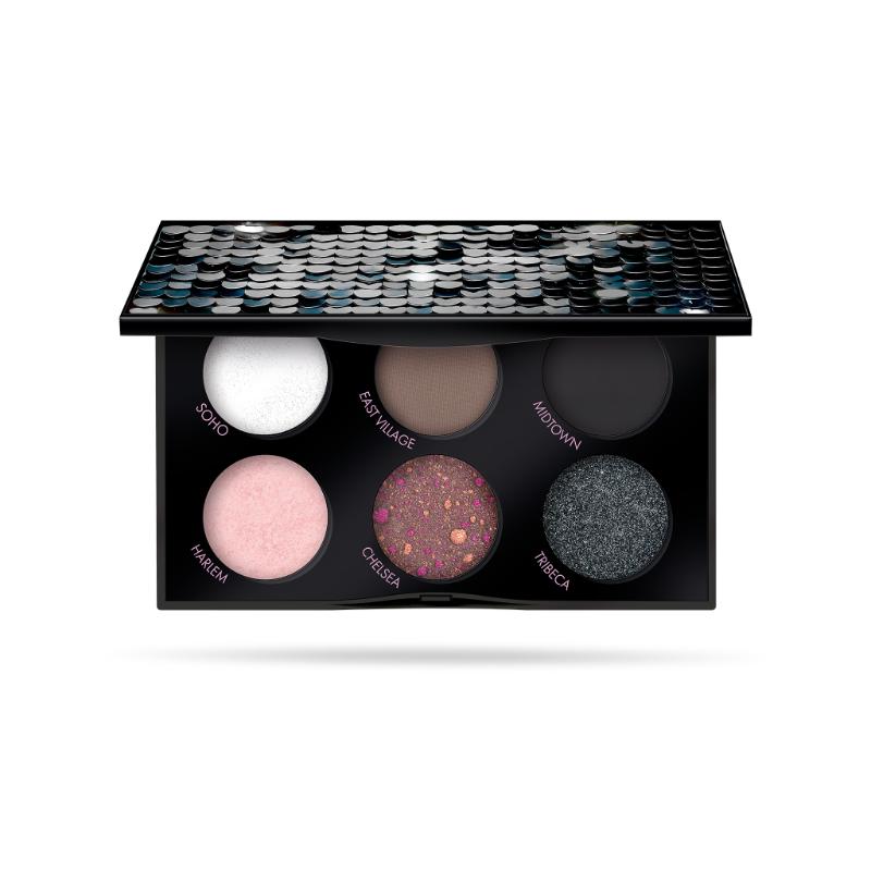 Pupa Loves Pennyblack Palette Of 6 Multi-Finish Eyeshadows City Lights