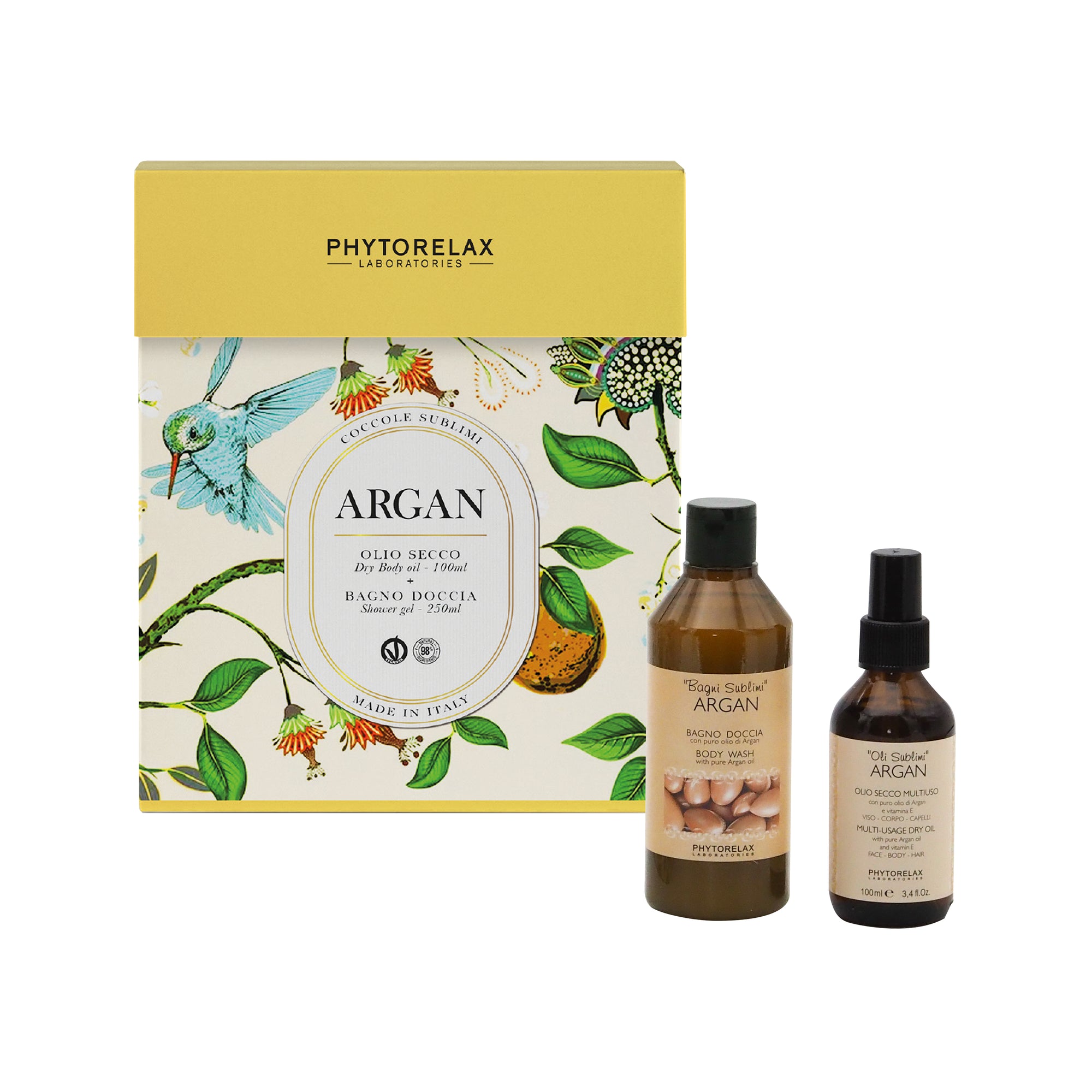 Phytorelax Argan Vegan Dry Oil + Showergel