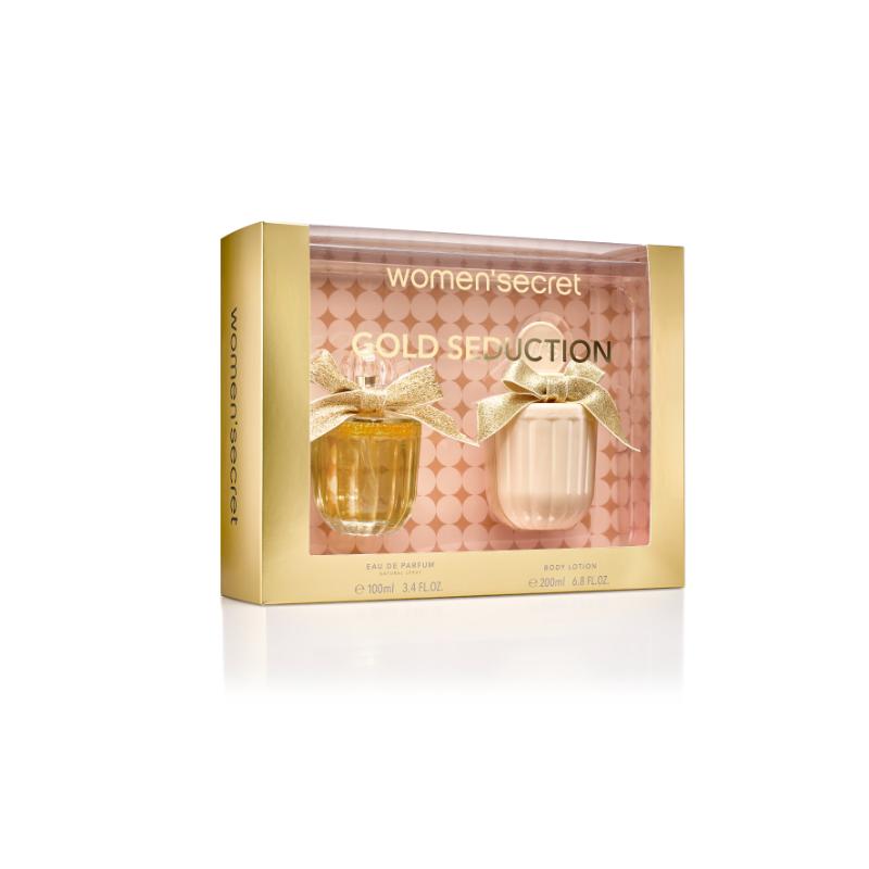 Women Secret  GOLD SEDUCTION Gift Set EDP 100ml + Body Lotion 200ml