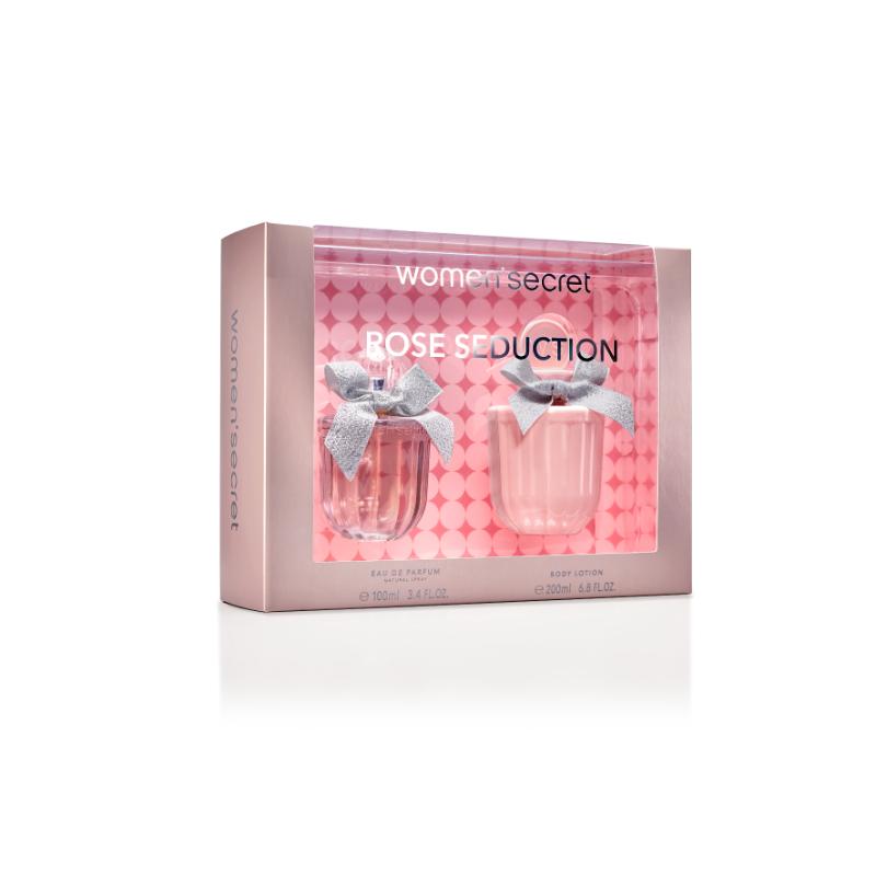 Women Secret  ROSE SEDUCTION Gift Set EDP 100ml + Body Lotion 200ml