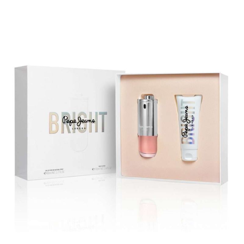 Pepe Jeans Bright For Her Gift Set Edp 80Ml + Body Lotion100Ml