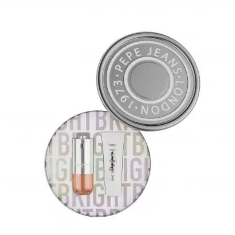 Pepe Jeans Bright For Her Gift Set Edp 80Ml + Body Lotion 100Ml 2023