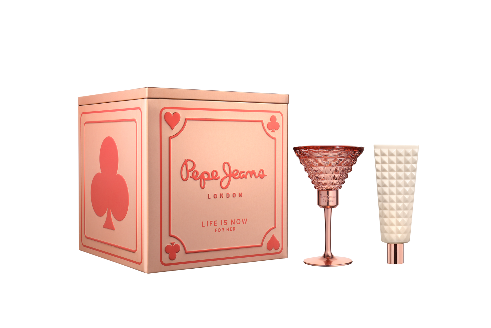 PEPE JEANS LIFE IS NOW for HER SET EDP 80ml + Body Lotion 100ml