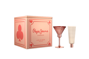 PEPE JEANS LIFE IS NOW for HER SET EDP 80ml + Body Lotion 100ml