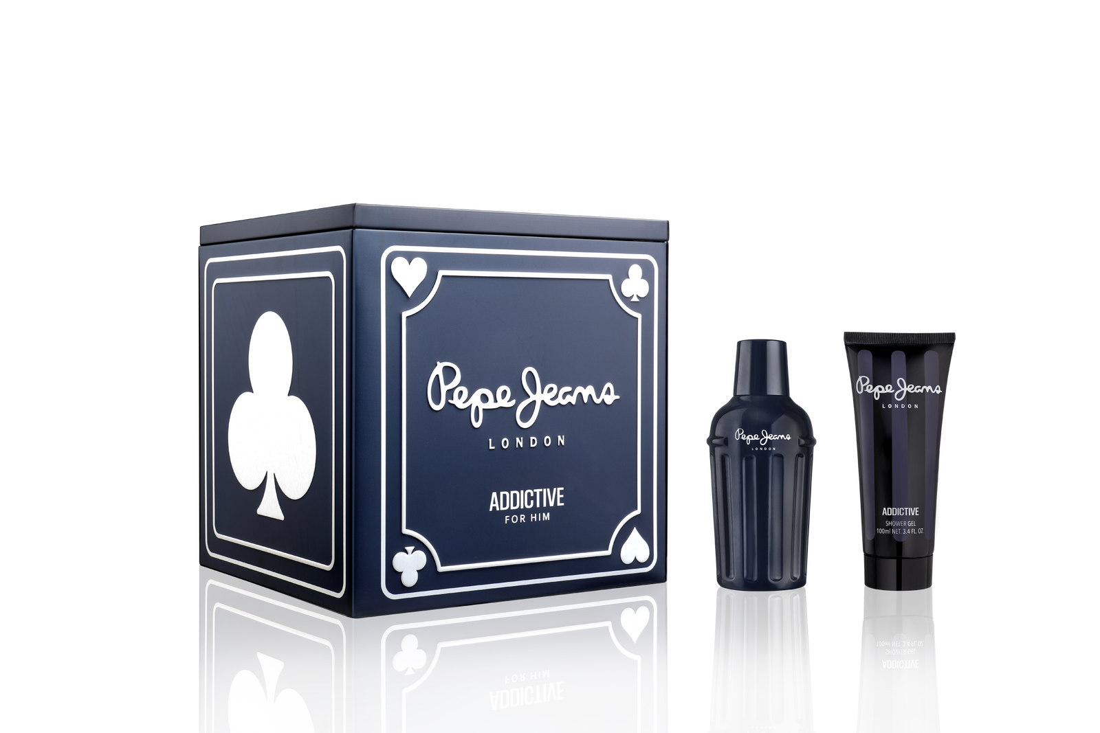 PEPE JEANS ADDICTIVE for HIM SET EDP 100ml + Shower Gel 100ml