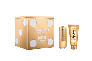 PEPE JEANS BRIGHT INTENSE for HER SET EDP 80ml + Body Lotion 100ml