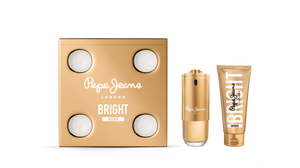 PEPE JEANS BRIGHT INTENSE for HER SET EDP 80ml + Body Lotion 100ml