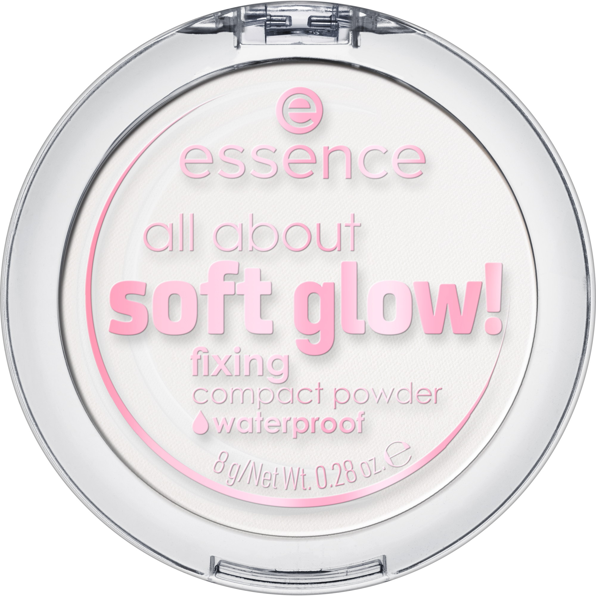 essence all about soft glow! fixing compact powder waterproof
