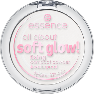 essence all about soft glow! fixing compact powder waterproof