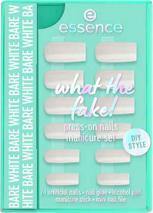 essence what the fake! PRESS-ON NAILS manicure set
