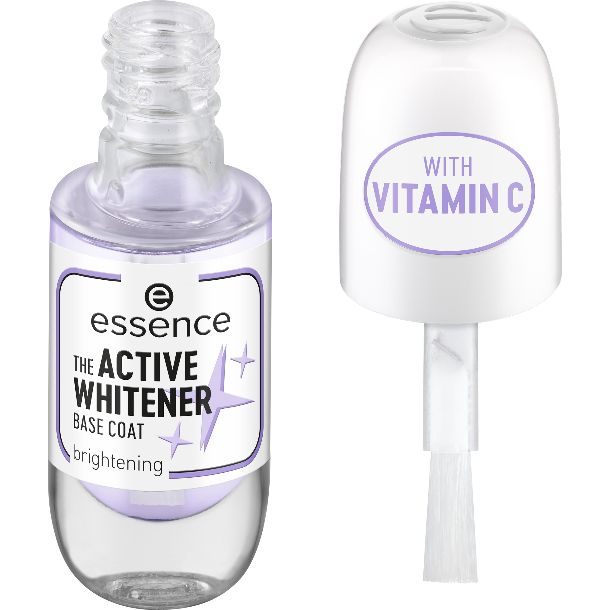 essence THE ACTIVE WHITENER BASE COAT