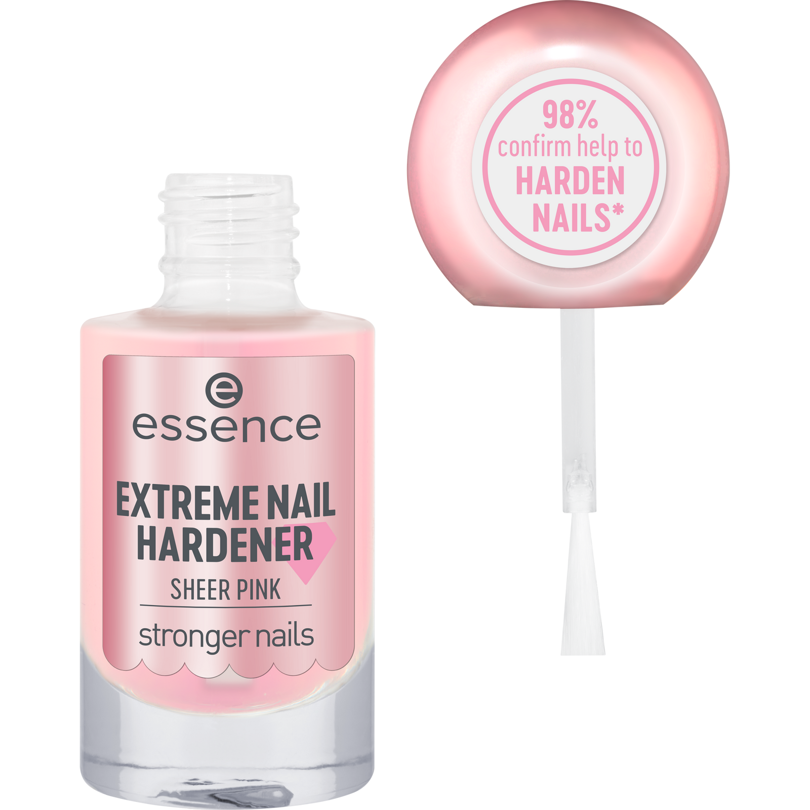 essence EXTREME NAIL HARDENER SHEER PINK