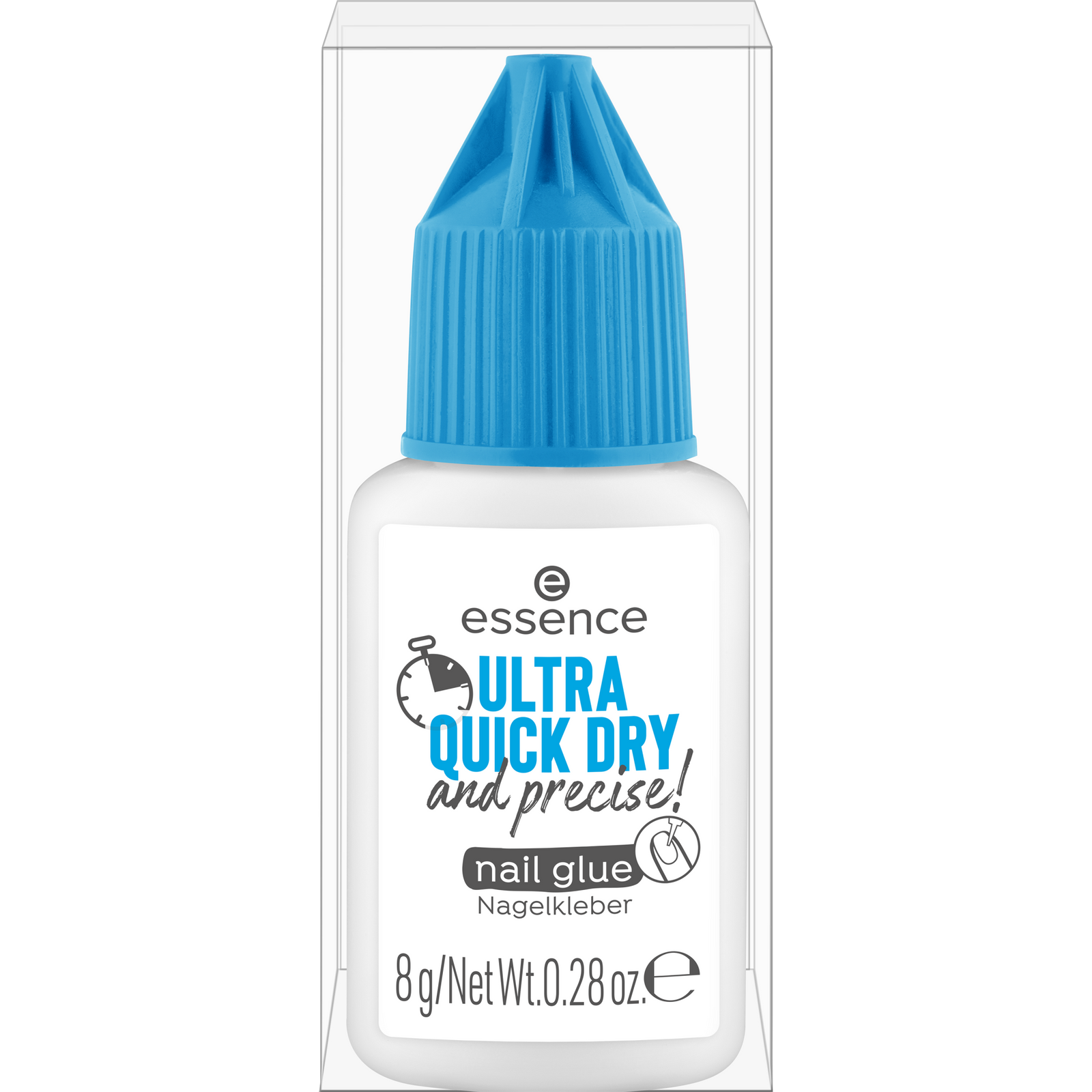 essence ULTRA QUICK DRY and precise! nail glue
