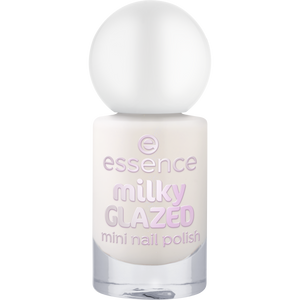 essence milky GLAZED mini nail polish 21