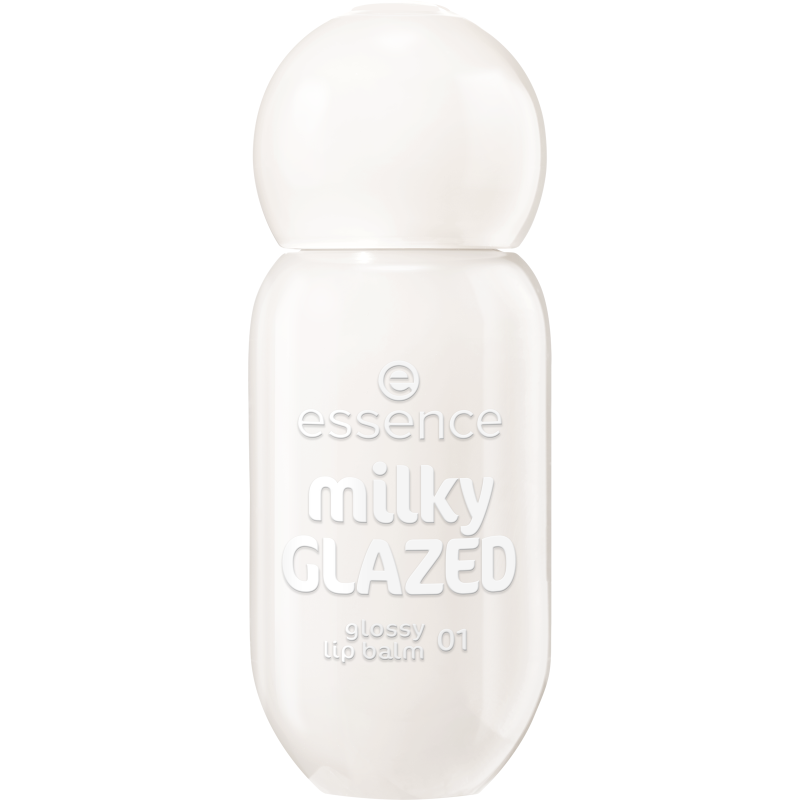 essence milky GLAZED glossy lip balm