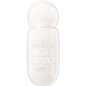 essence milky GLAZED glossy lip balm