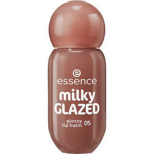 essence milky GLAZED glossy lip balm