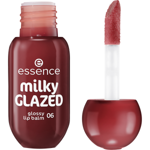 essence milky GLAZED glossy lip balm