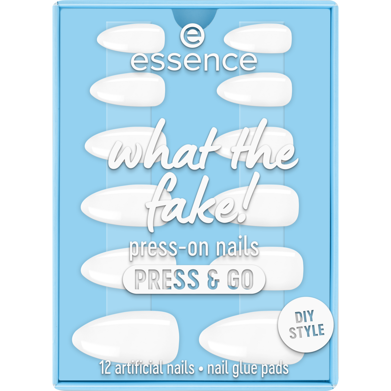 essence what the fake! press-on nails PRESS & GO 02