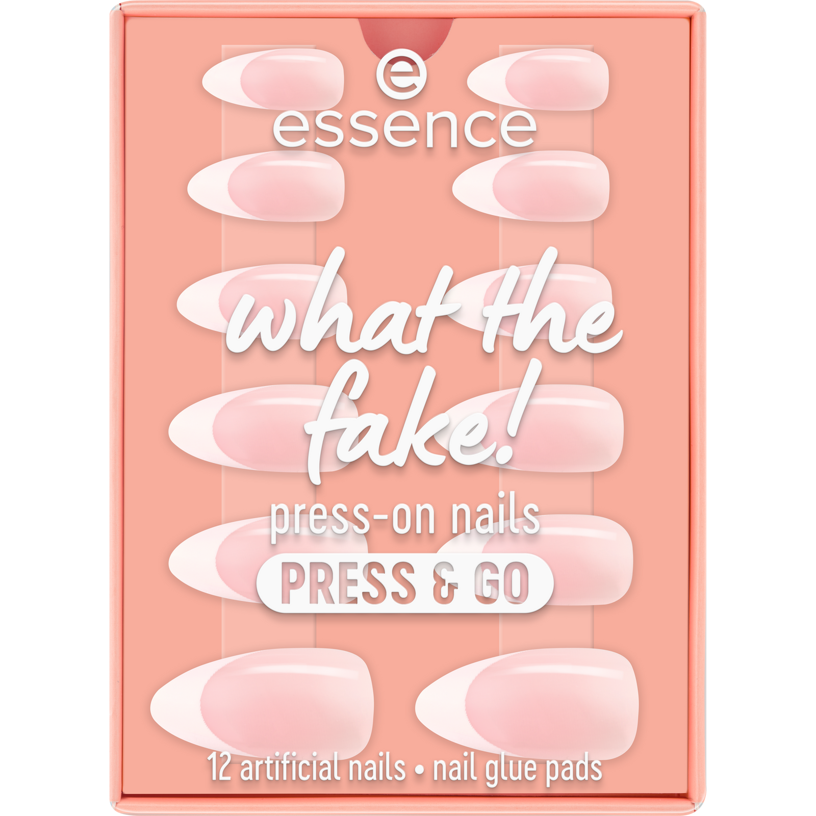 essence what the fake! press-on nails PRESS & GO 01