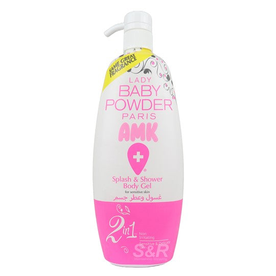 AMK Lady Baby Powder Splash & Shower Gel