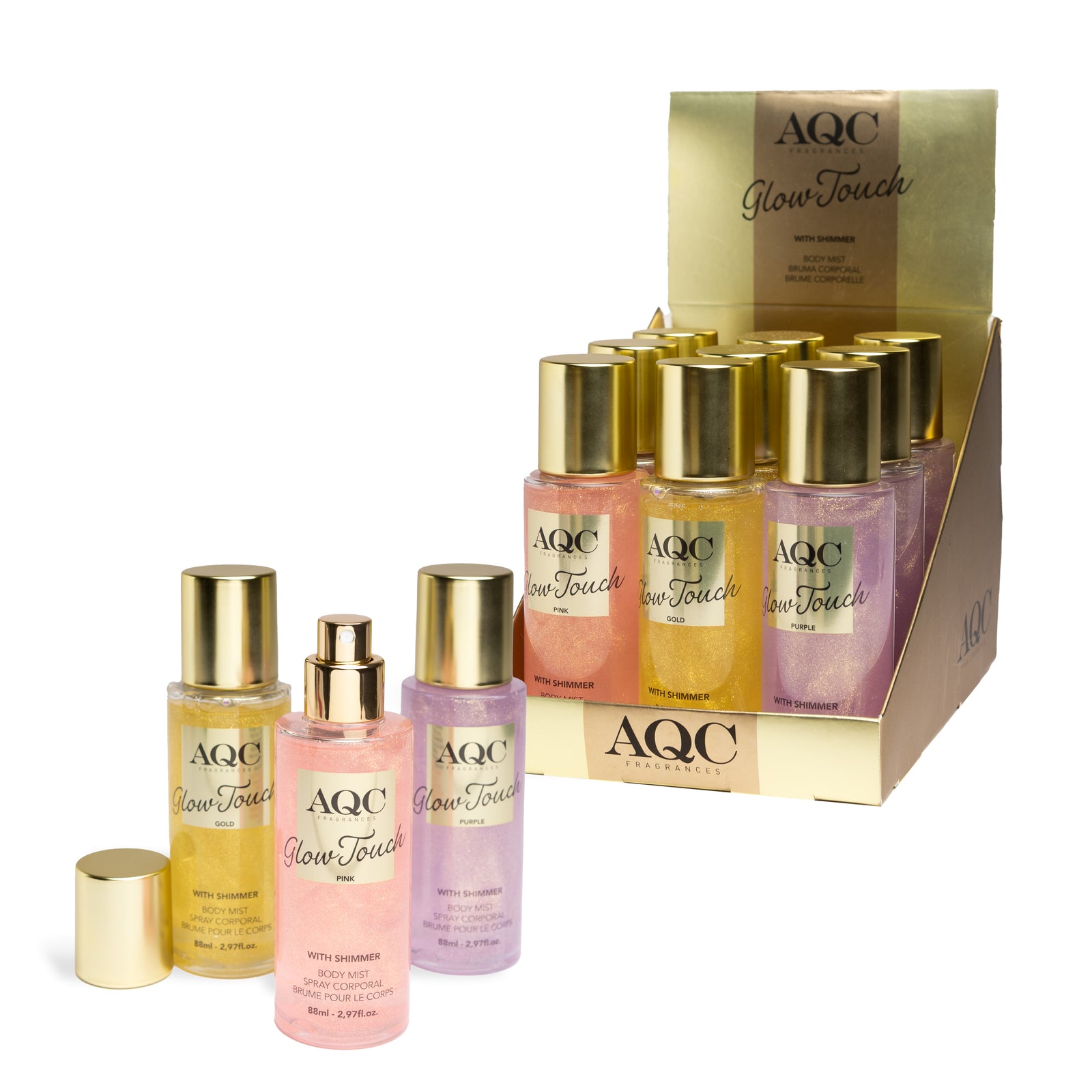 AQC Shimmer Body Mist 88Ml