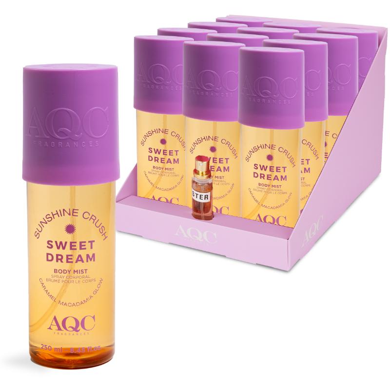 Aqc Sweet Dream Macadamia Glow Body Mist 250Ml