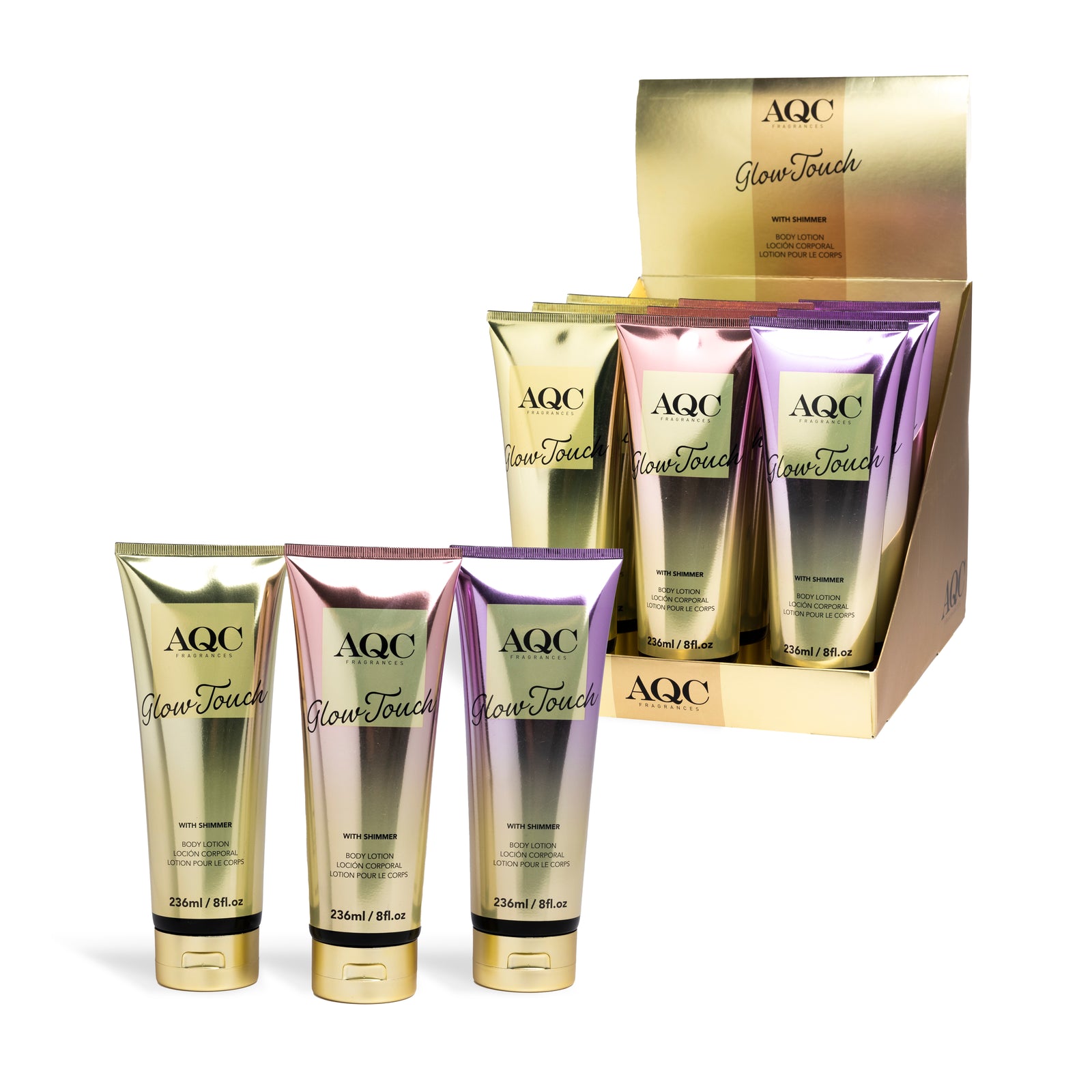 AQC Shimmer Body Lotion 236Ml