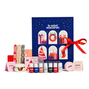 Le Mini Macaron Gel Manicure Kit: ̈12 days of nails” Advent Calendar