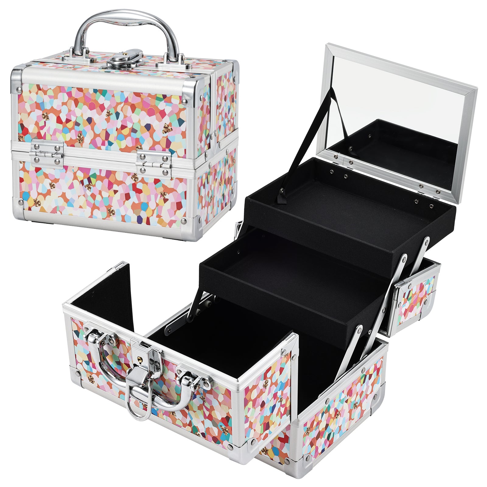 Big Makeup Case Colourfull (S)