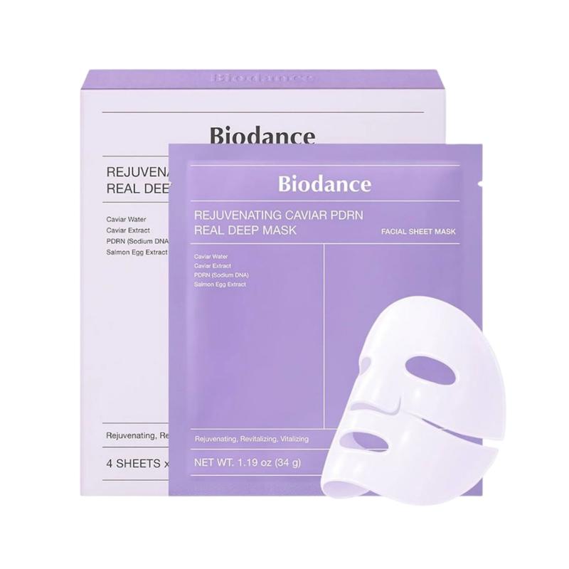 Biodance Caviar PDRN Real Deep Mask Pack (x4 Sheet Masks)