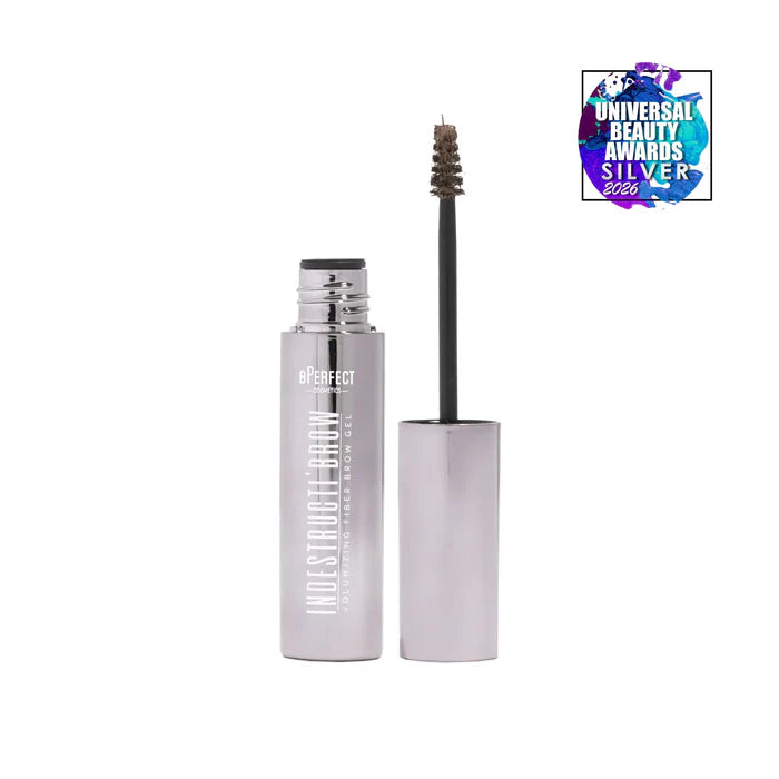 BPerfect Cosmetics Indestructi'brow Brow Fiber Gel Mascara Clear